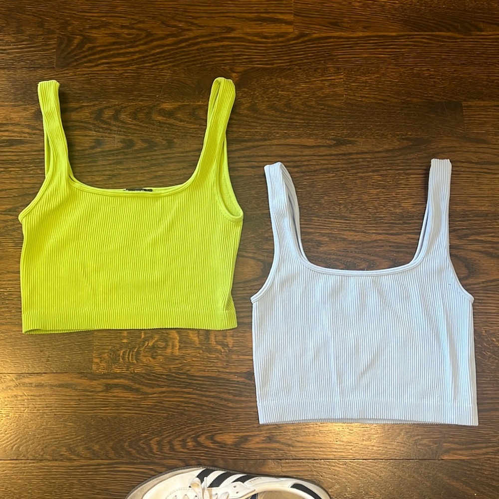 Pack of 2 Zara Colored Tank Tops